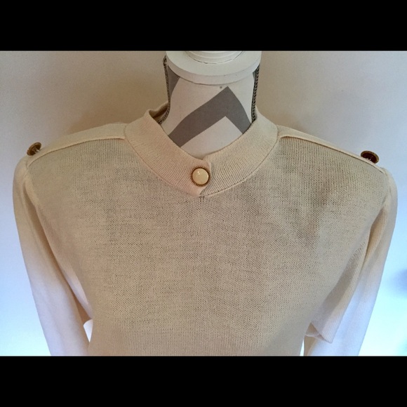 ST. JOHN KNIT LONG SLEEVE SWEATER TOP - Picture 2 of 8
